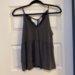 American Eagle Tie-Neck Tank Top